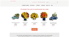 Desktop Screenshot of mountsflowers.com